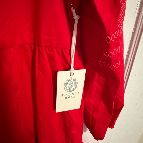 NWT Hyacinth House Red and Pink Crossley Mini Dress Small - Picture 5 of 6